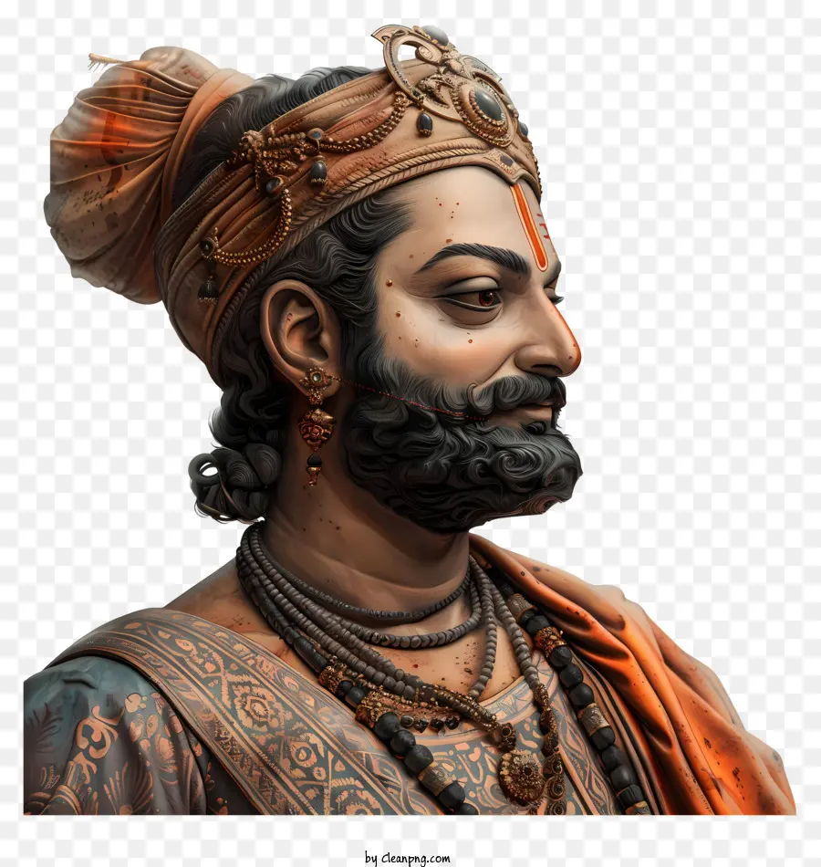 Shivaji Maharaj，Geleneksel Hint Kıyafetleri PNG