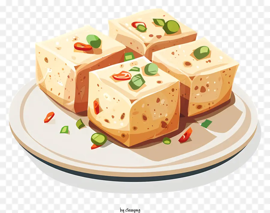 Kokmuş Tofu，Tofu Küpleri PNG