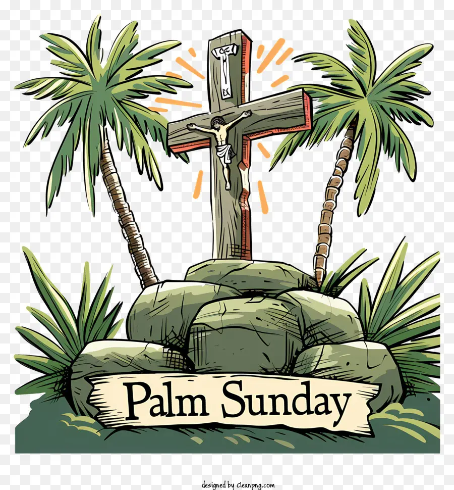 Palm Pazar，çapraz PNG