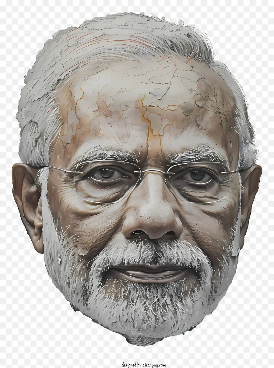 Narendra Modi，Adam Portresi PNG