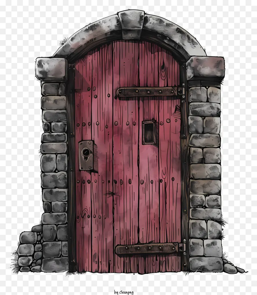 Ahşap Kapı，Eski Ahşap Kapı PNG