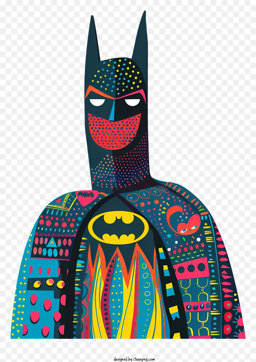 Soyut Batman，Renkli Batman PNG