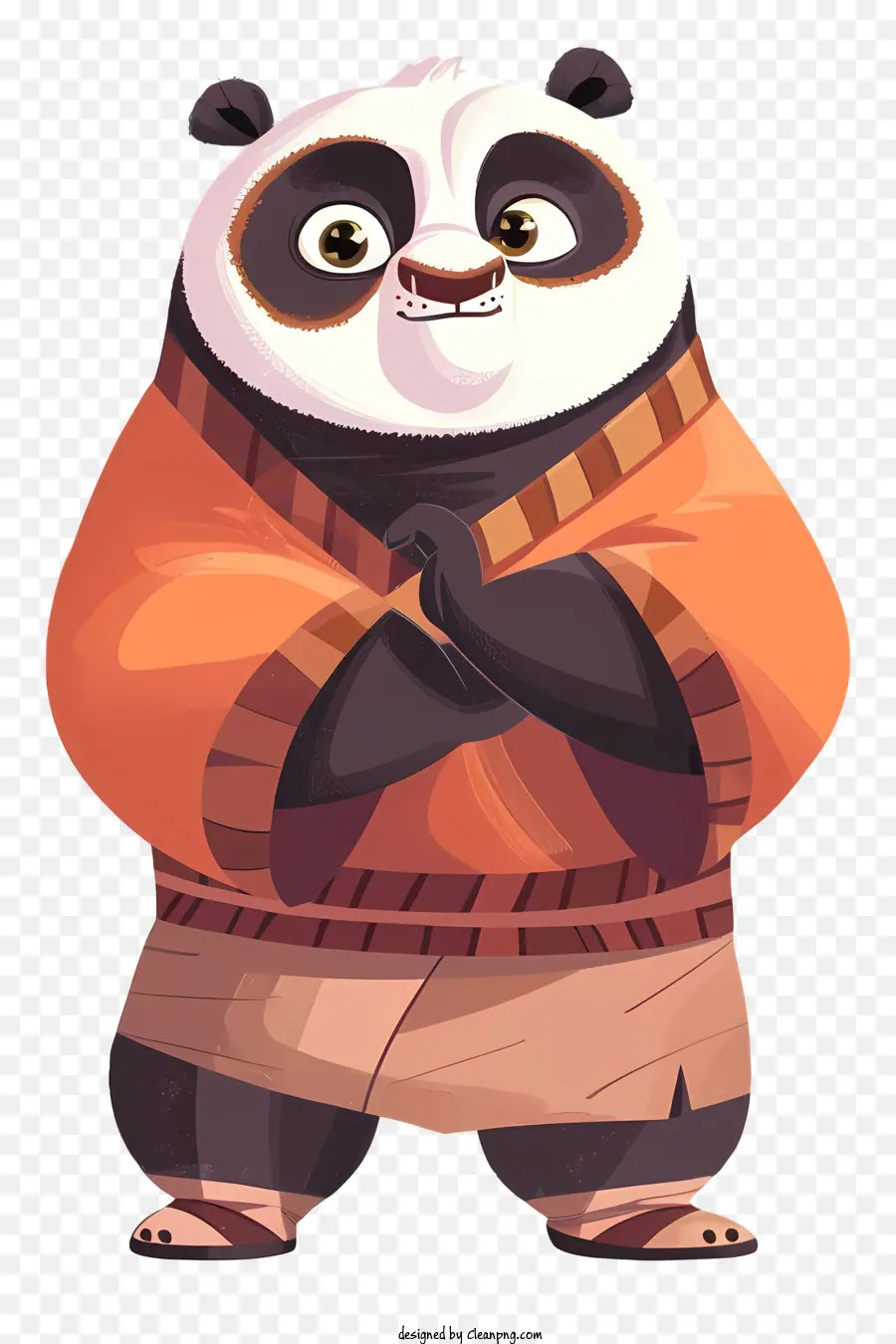 Kung Fu Panda，çizgi Film Karakteri PNG