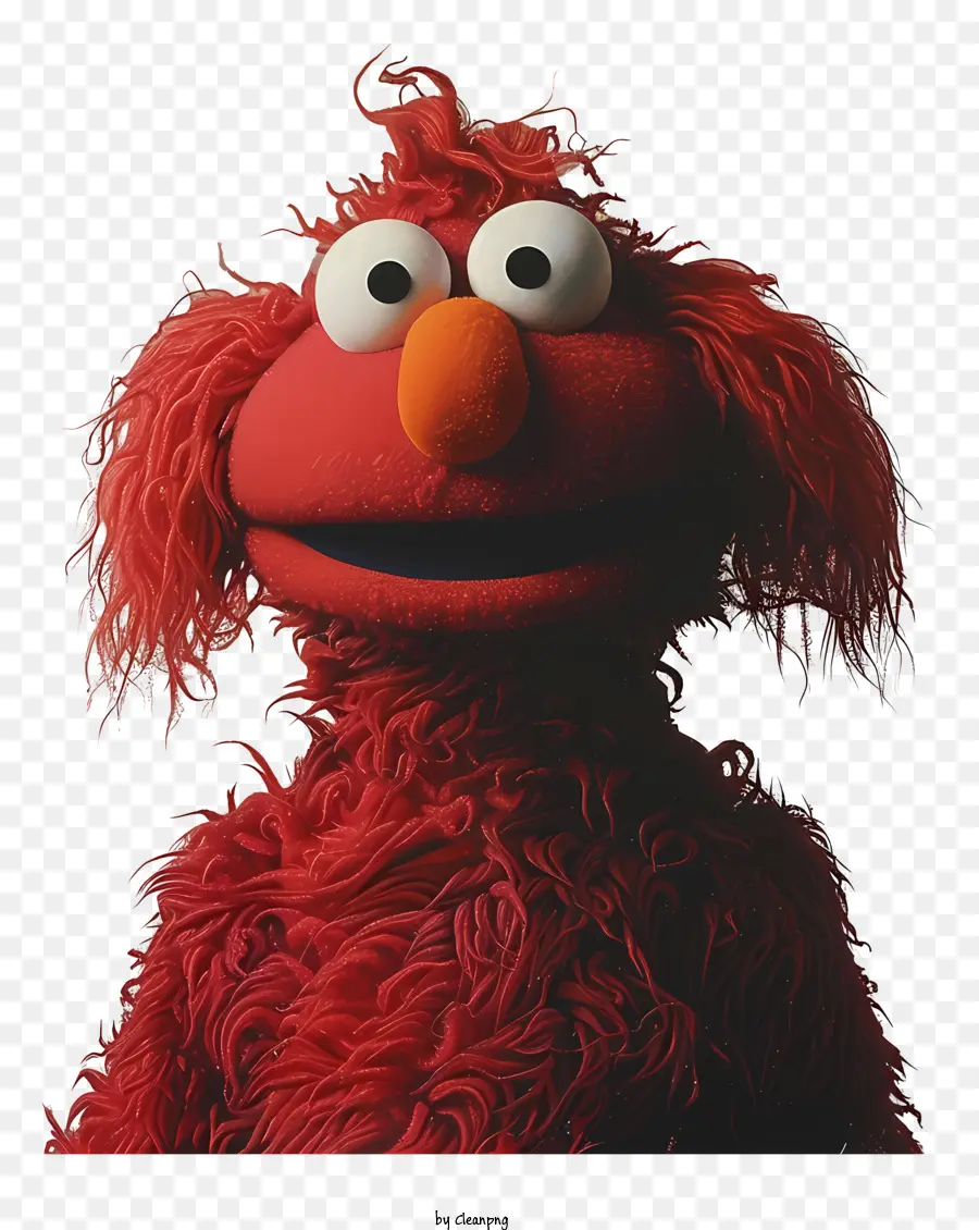 Elmo，Kırmızı Tüylü Karakter PNG