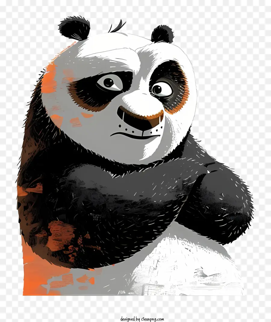 Kung Fu Panda，Panda Ayısı PNG