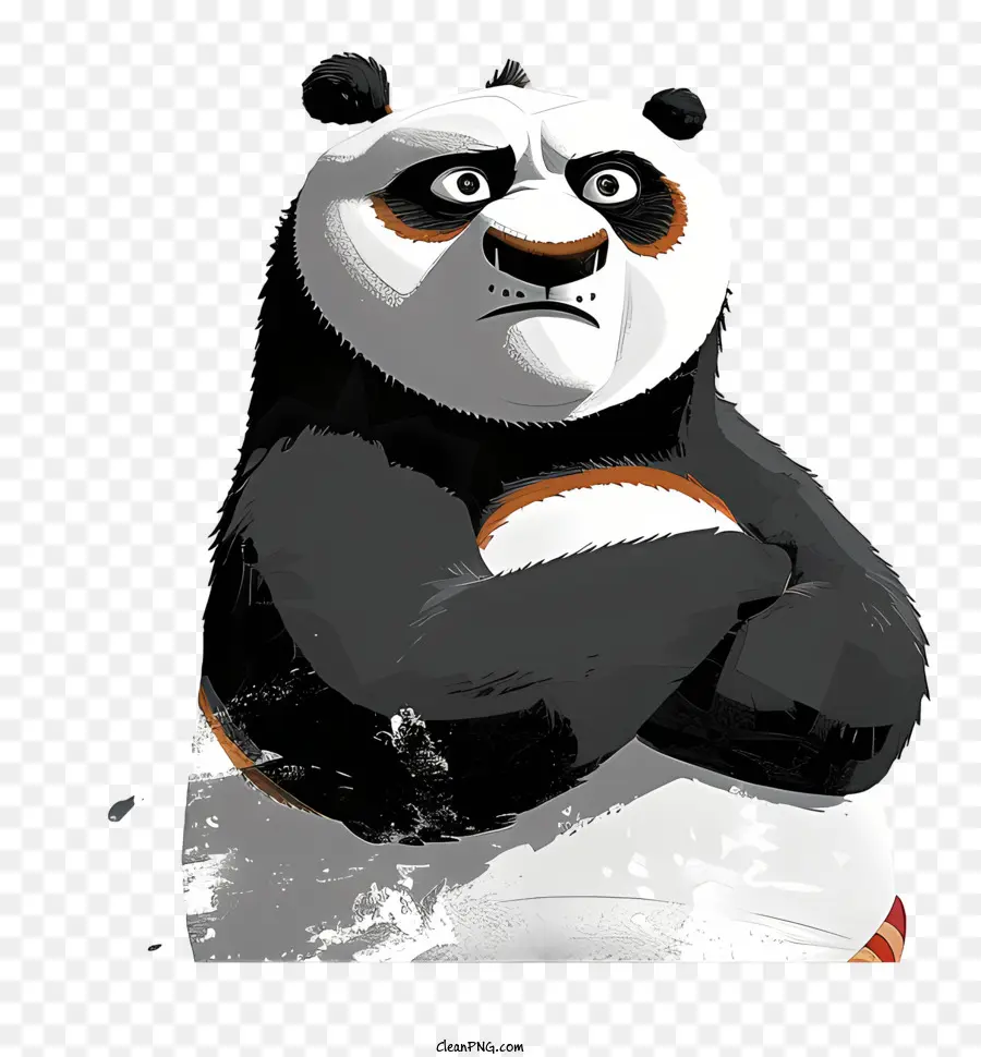 Kung Fu Pandası，Karikatür Panda PNG