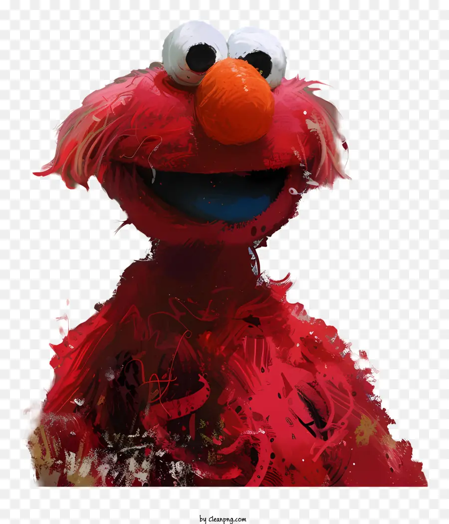 Elmo，Kırmızı Canavar PNG