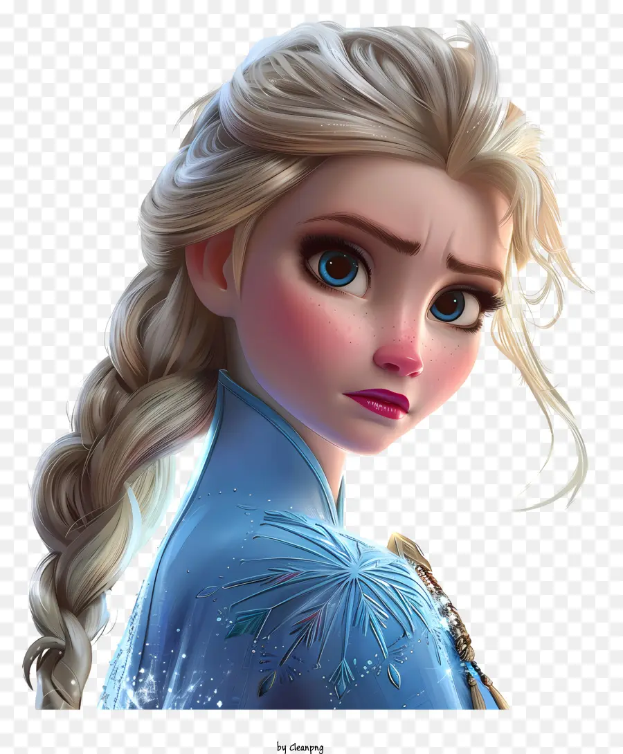 Elsa，Dondurulmuş Prenses PNG