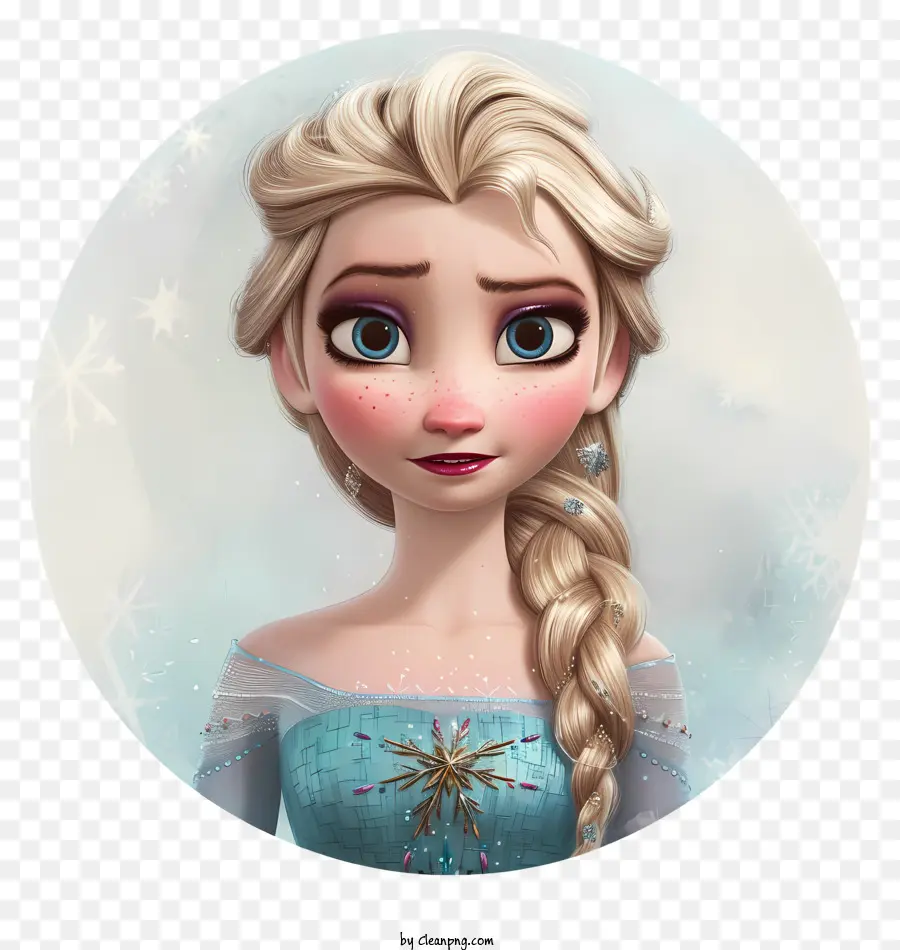 Elsa，Dondurulmuş PNG