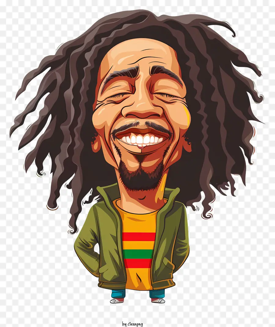 Bob Marley，Gülümseyen Adam PNG