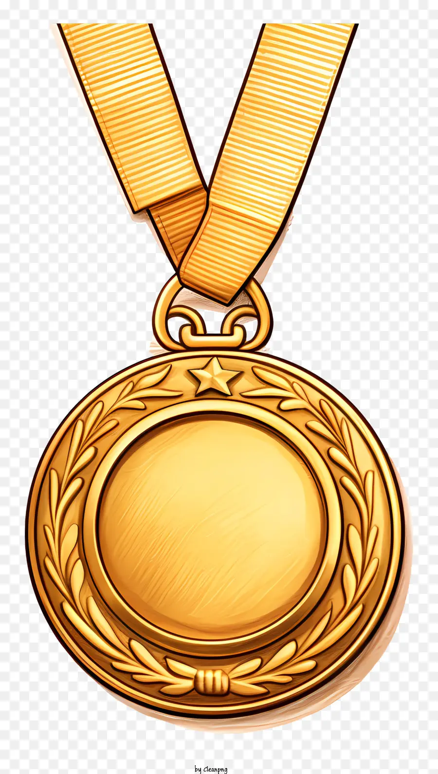 Altın Madalya，Defne çelengi PNG