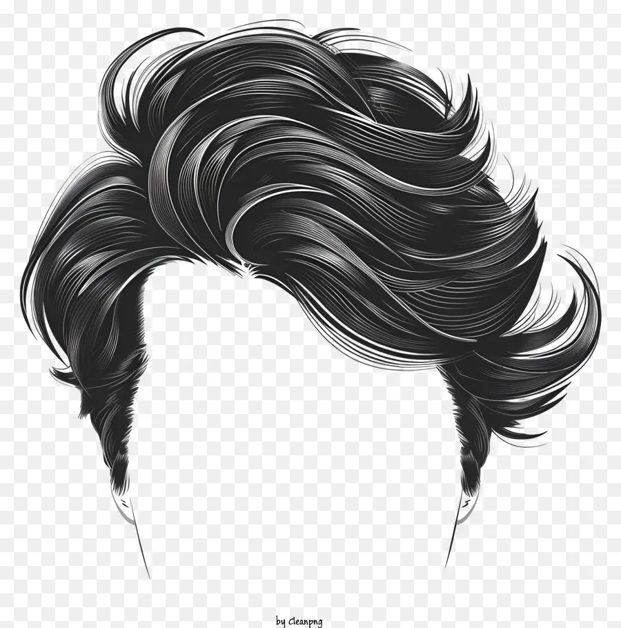 Erkek Saç Modeli，Kadın PNG