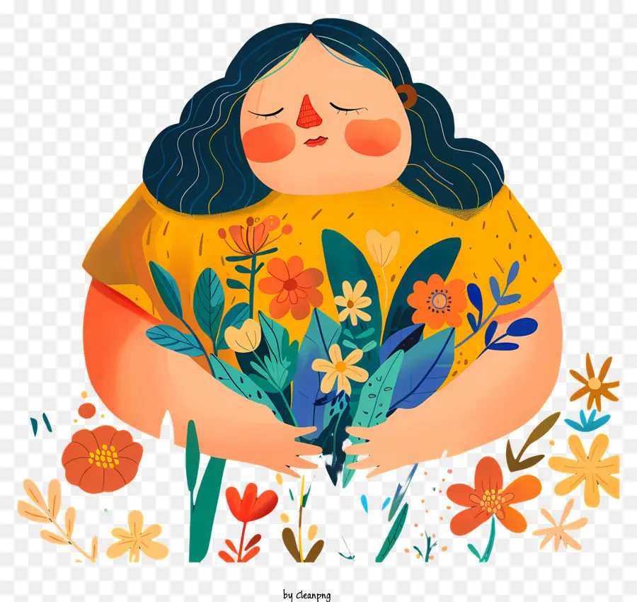 Dünya Obezite Günü，çiçek PNG