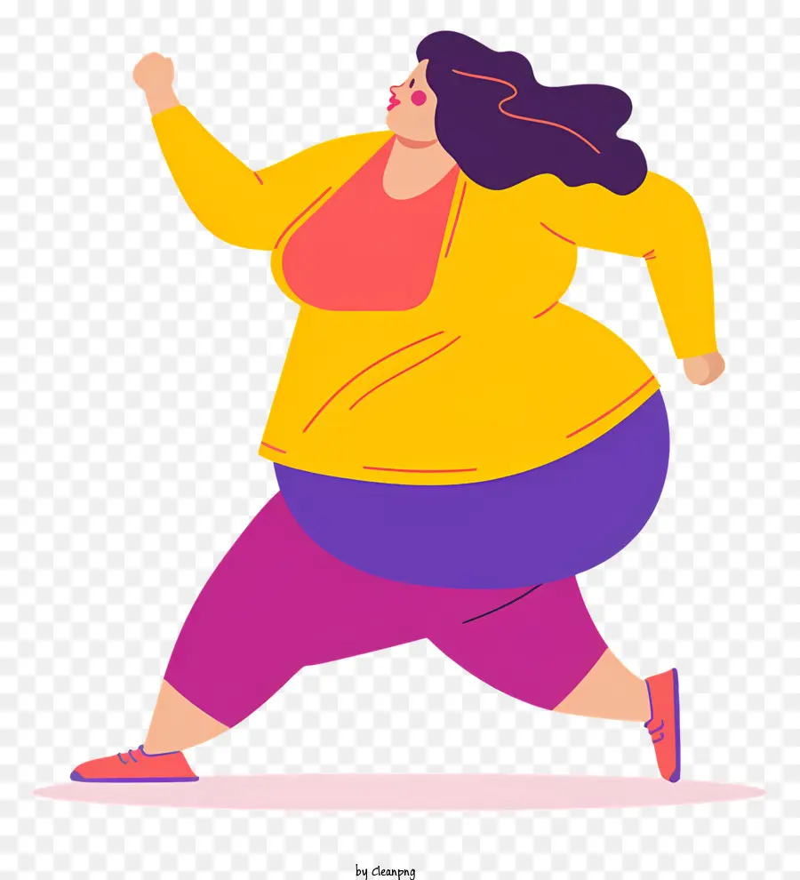 Dünya Obezite Günü，Kadın Çalışan PNG