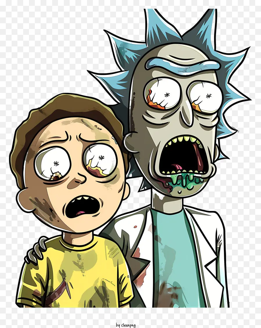 Rick Ve Morty，Çizgi Film Karakterleri PNG