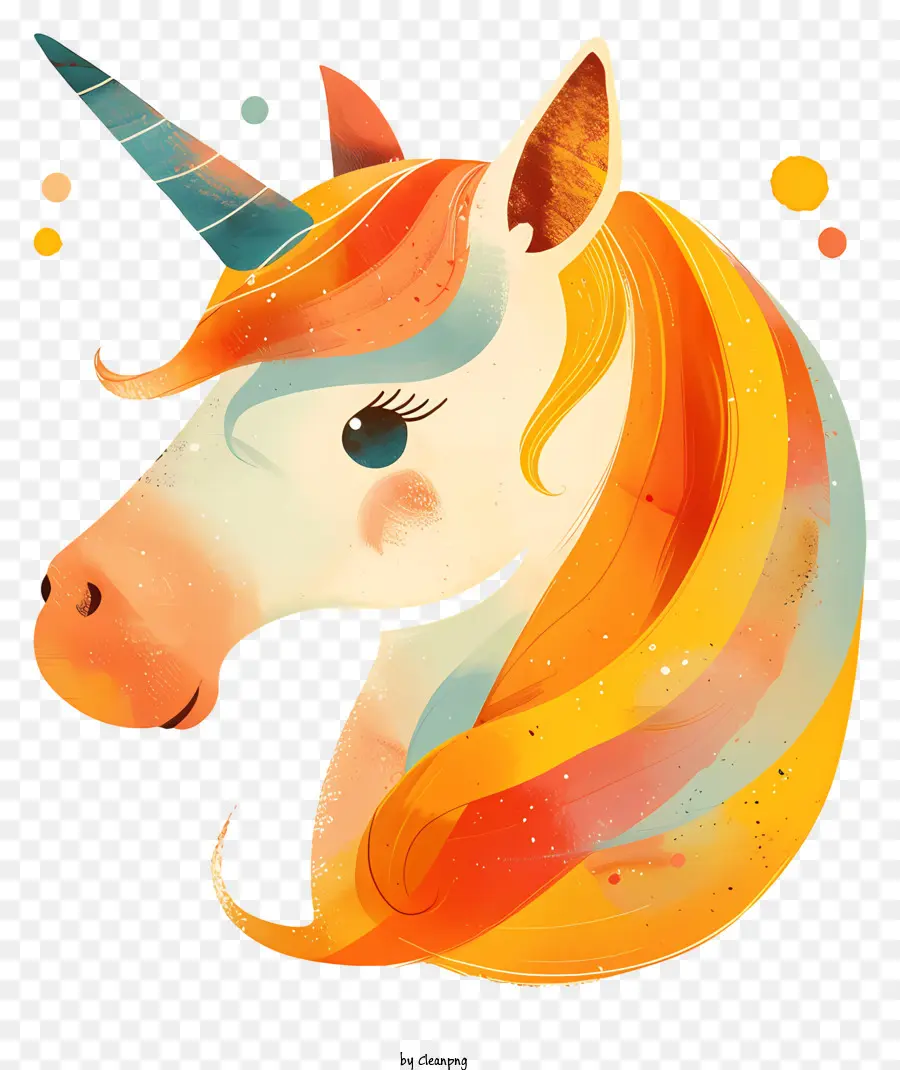 Unicorn，Renkli PNG