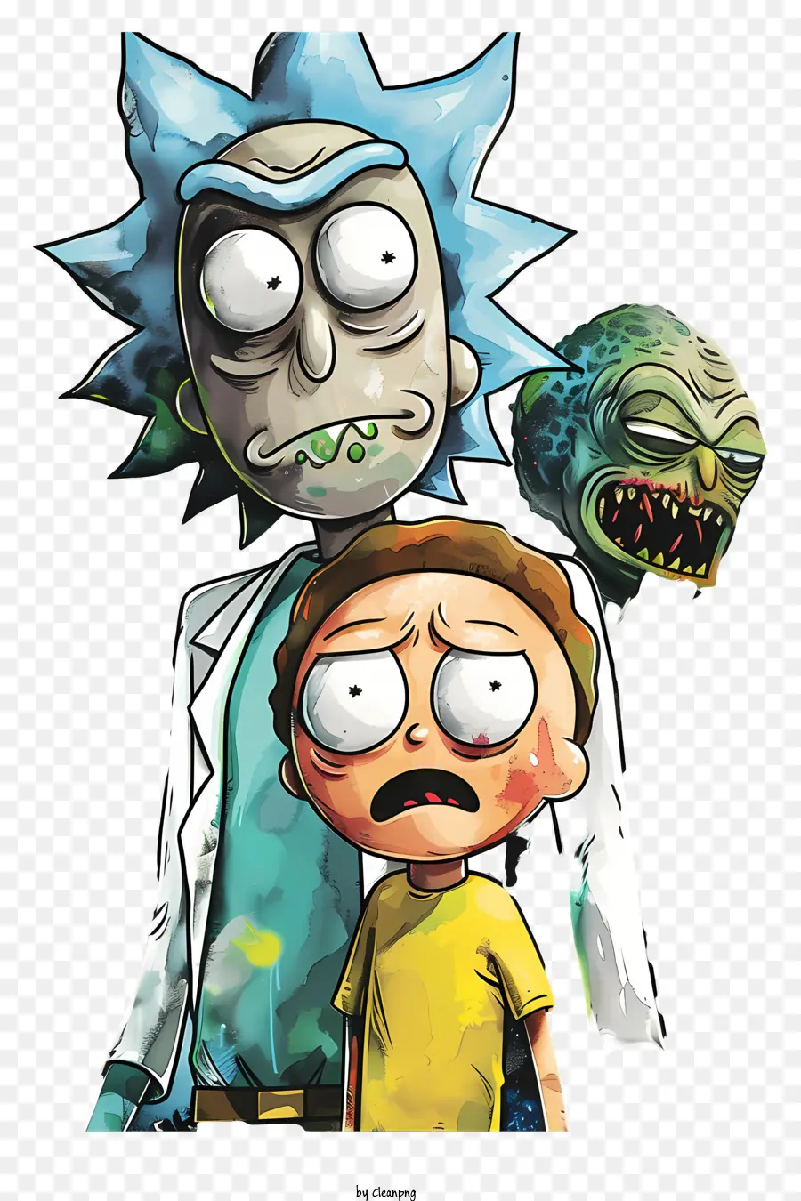 Rick Ve Morty，Çizgi Film Karakterleri PNG