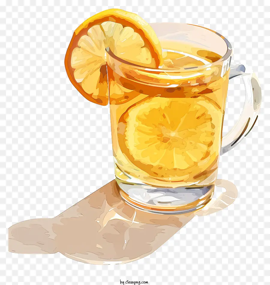 Limonlu çay，Buzlu çay PNG