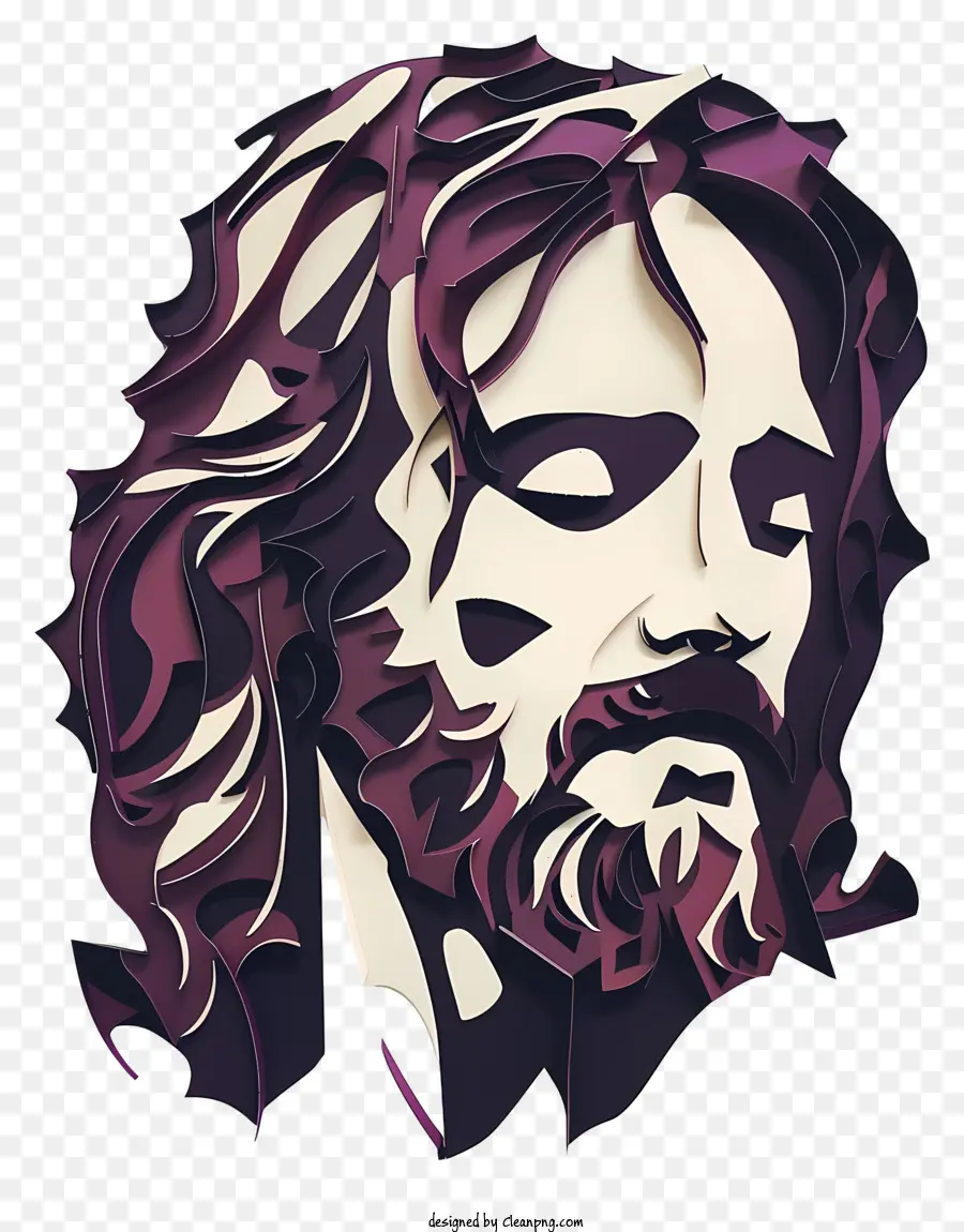 İsa，Meditasyon PNG