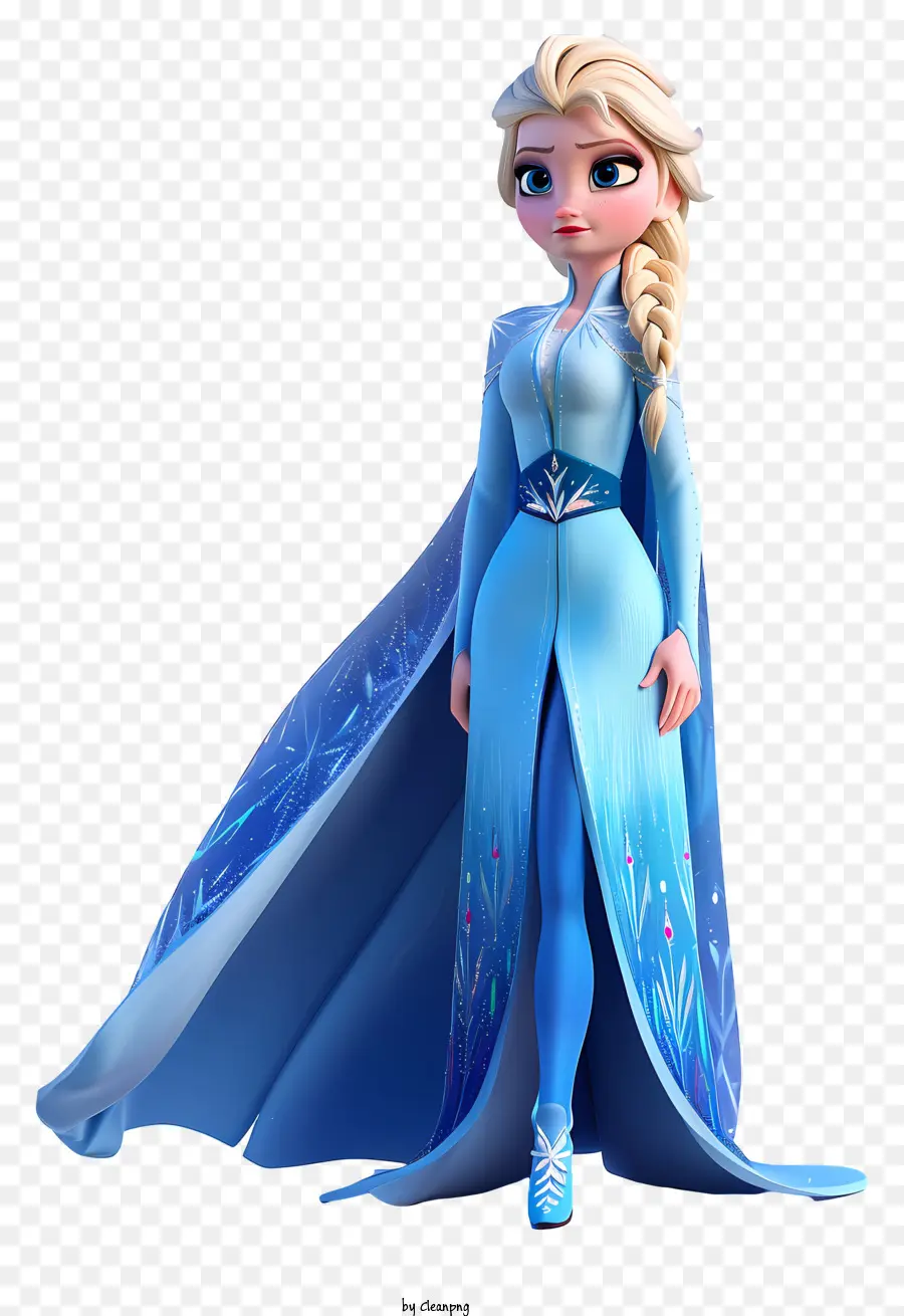 Dondurulmuş Elsa Prenses，Disney PNG