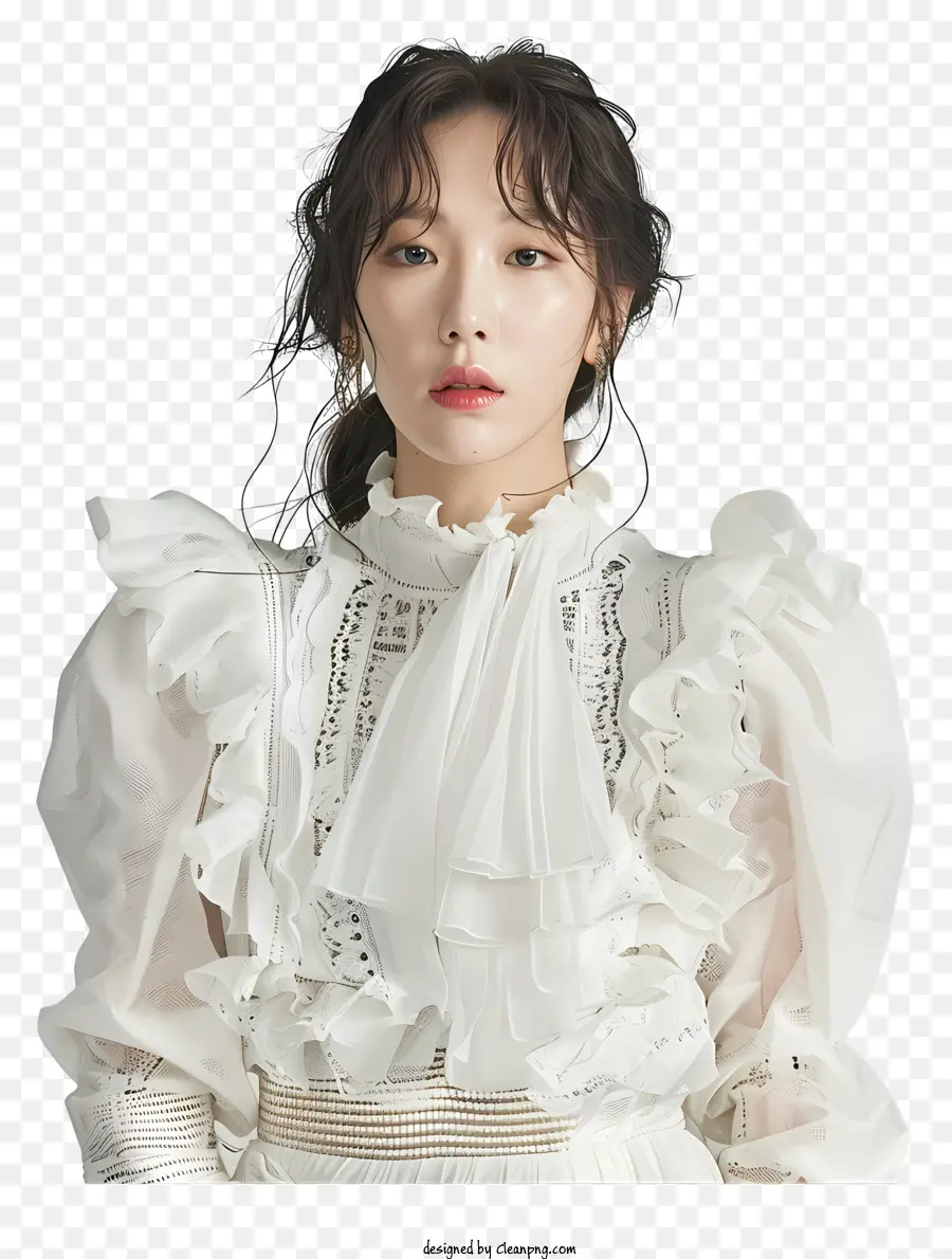 Taeyeon，Beyaz Elbise PNG