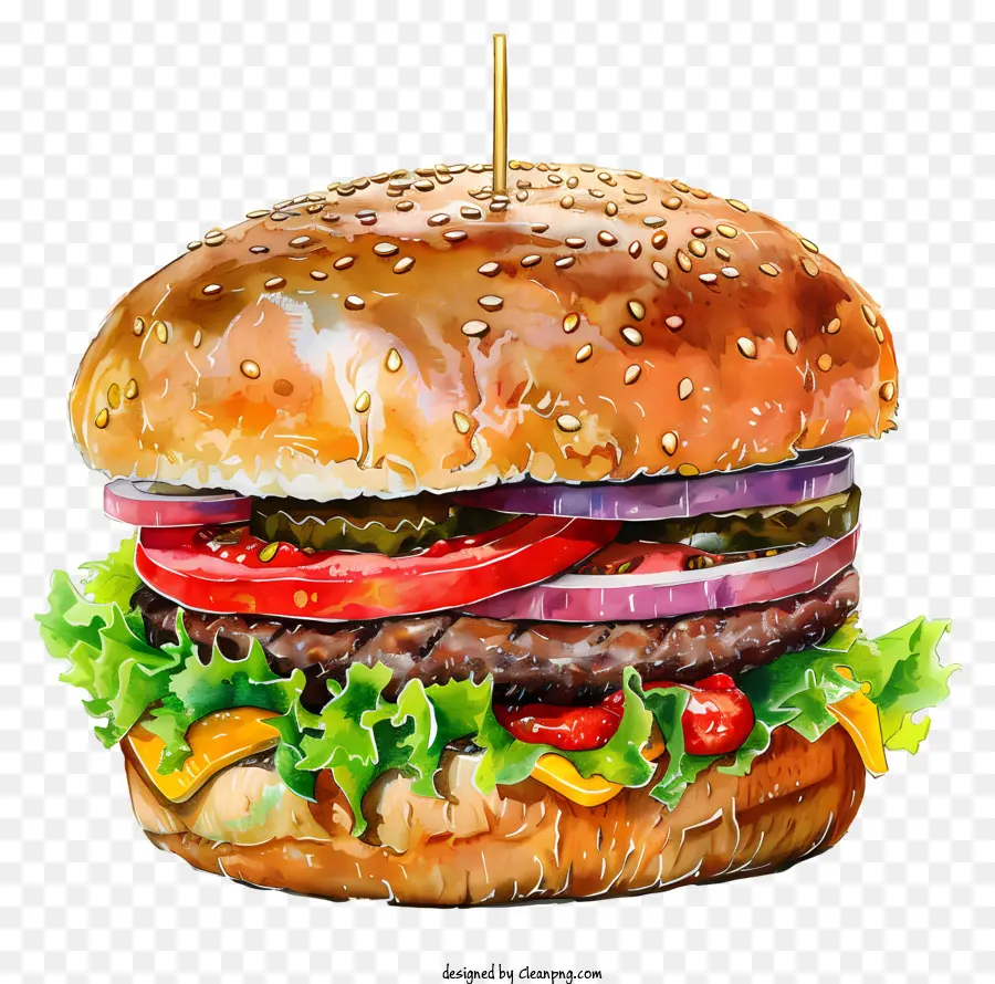 Hamburger，Cheeseburger PNG