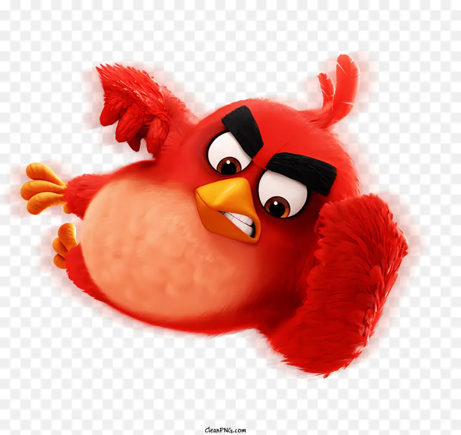 Angry Birds，Kırmızı Kuş PNG