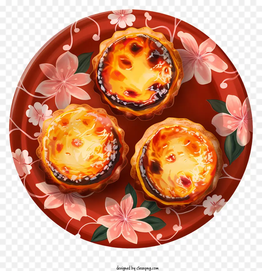 Pastel De Nata，Kremalı Turtalar PNG