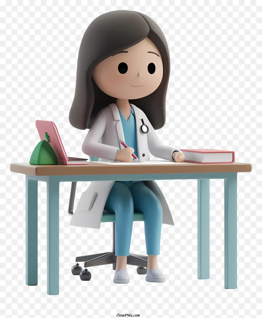 Masada Kadın Doktor，Ofis çalışanı PNG