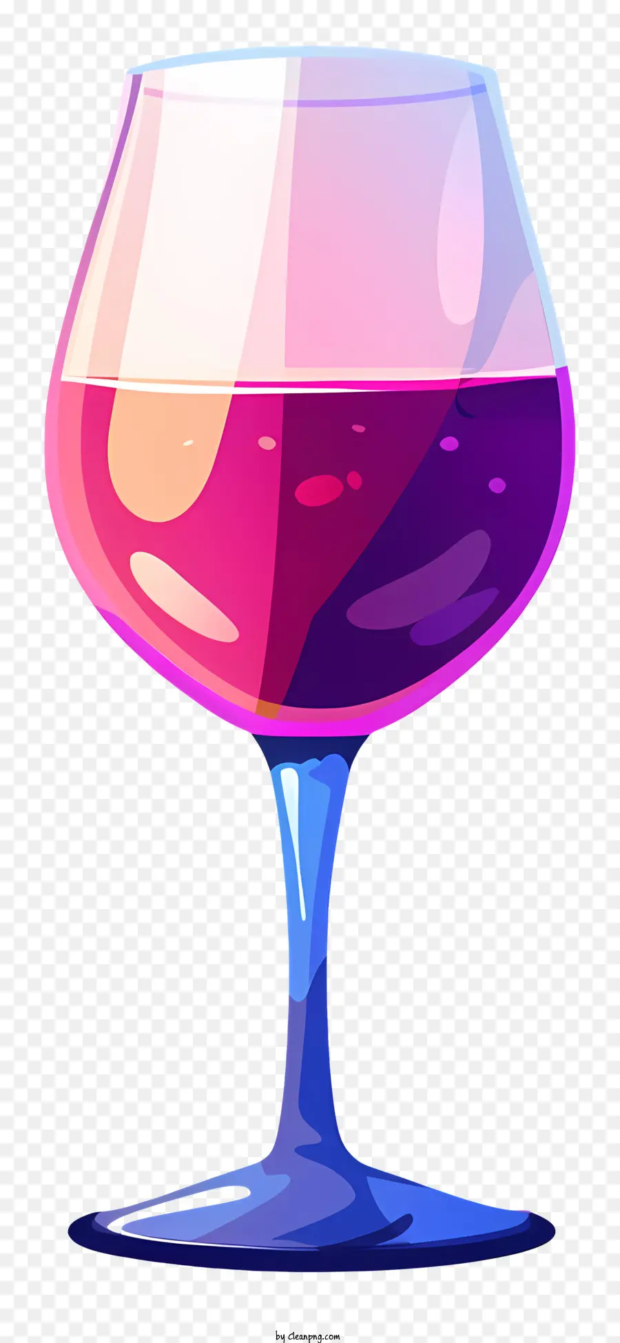 Bir Bardak şarap，Pembe şarap PNG