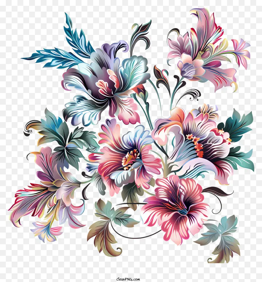 Flores，Çiçek Düzenlemeleri PNG