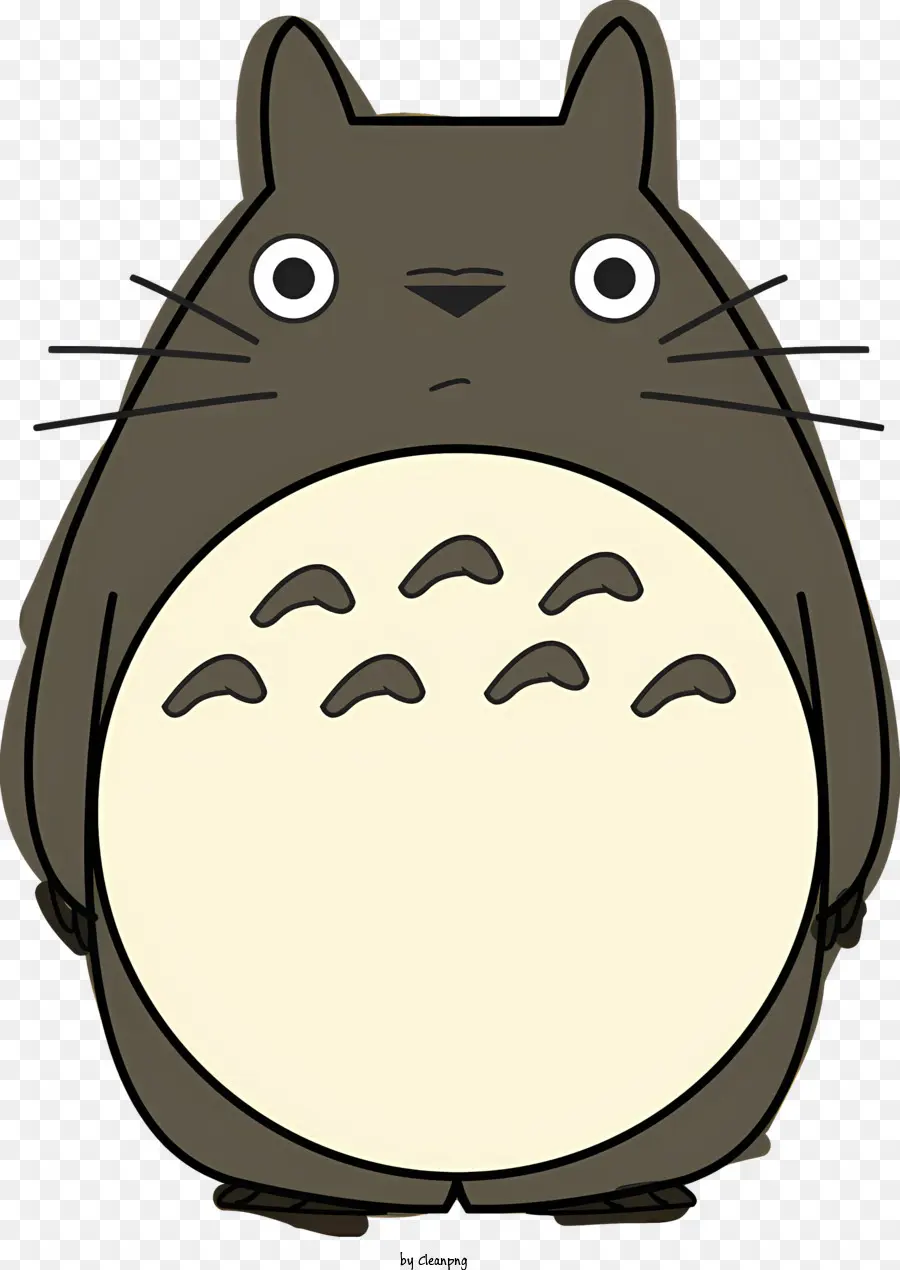 Ghibli Karikatür，Totoro PNG