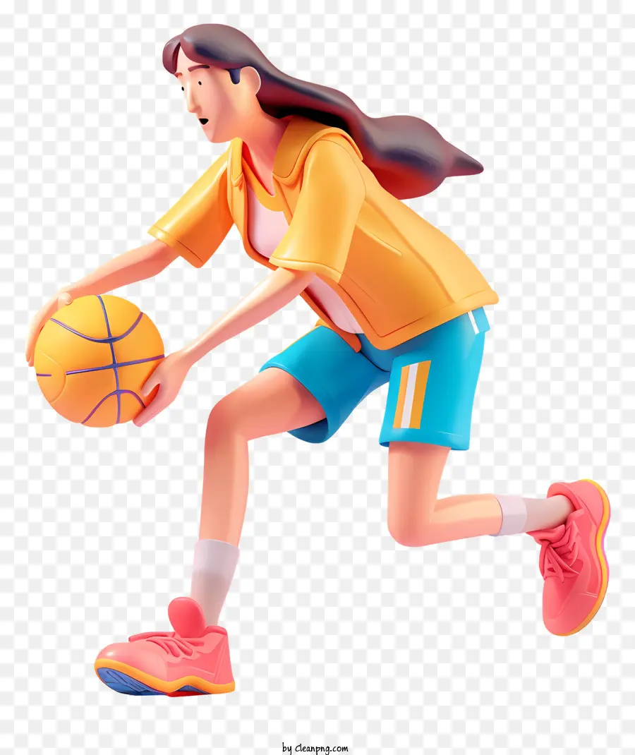 Basketbol Oynayan Kız，Basketbol Oyuncusu PNG