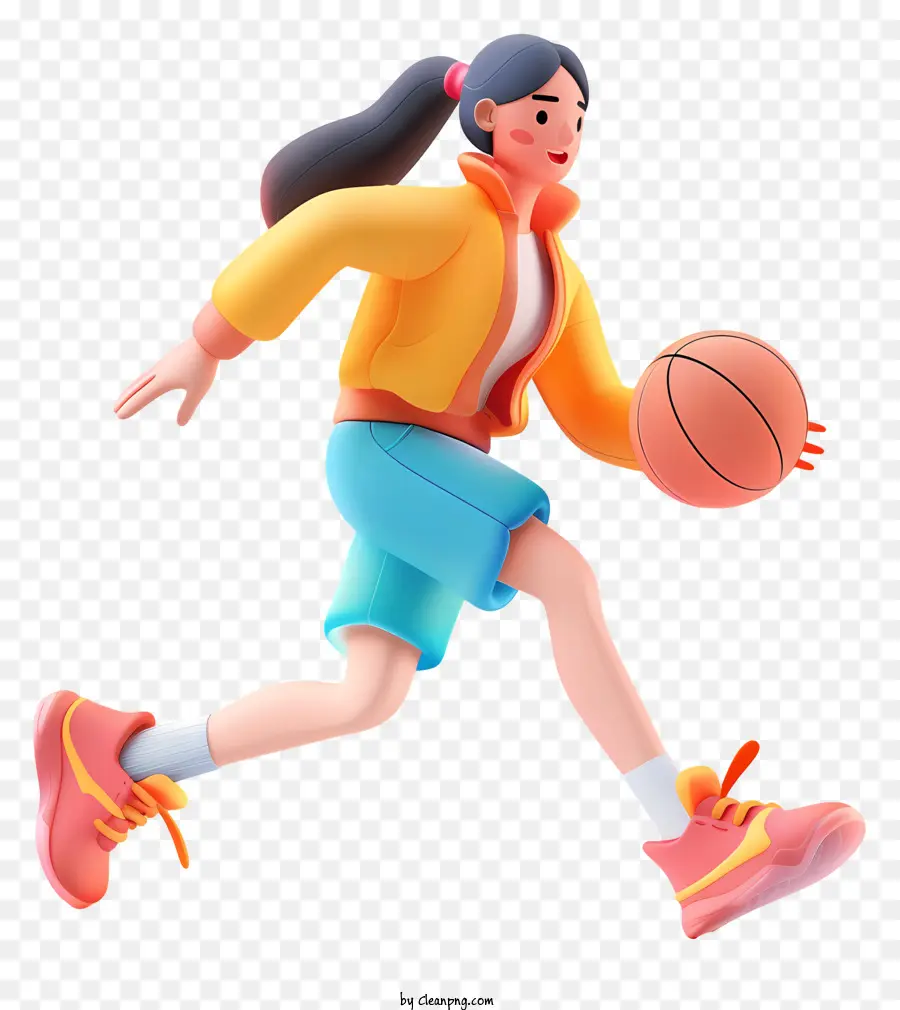 Basketbol Oynayan Kız，Basketbol Oyuncusu PNG