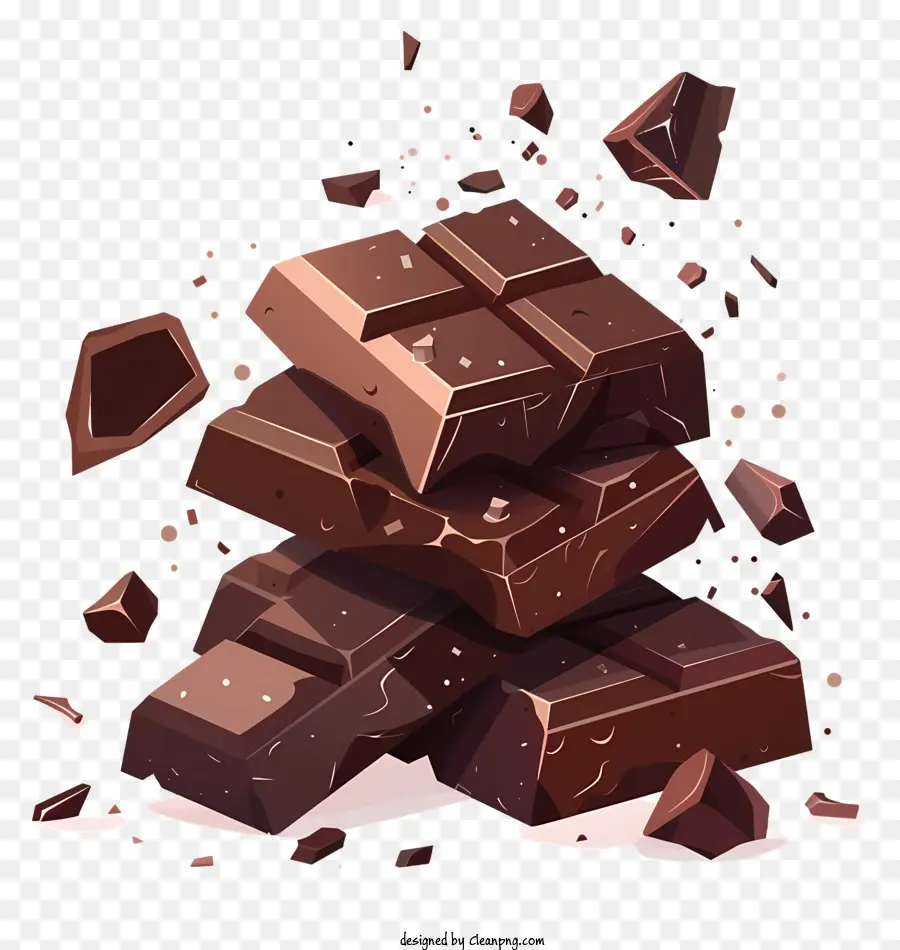 Isırılmış çikolata，çikolata PNG