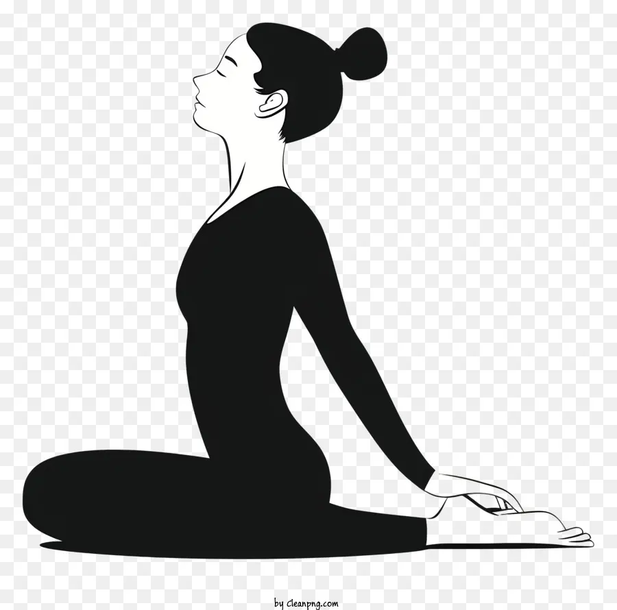 Kadın Yoga Yapıyor，Yoga PNG