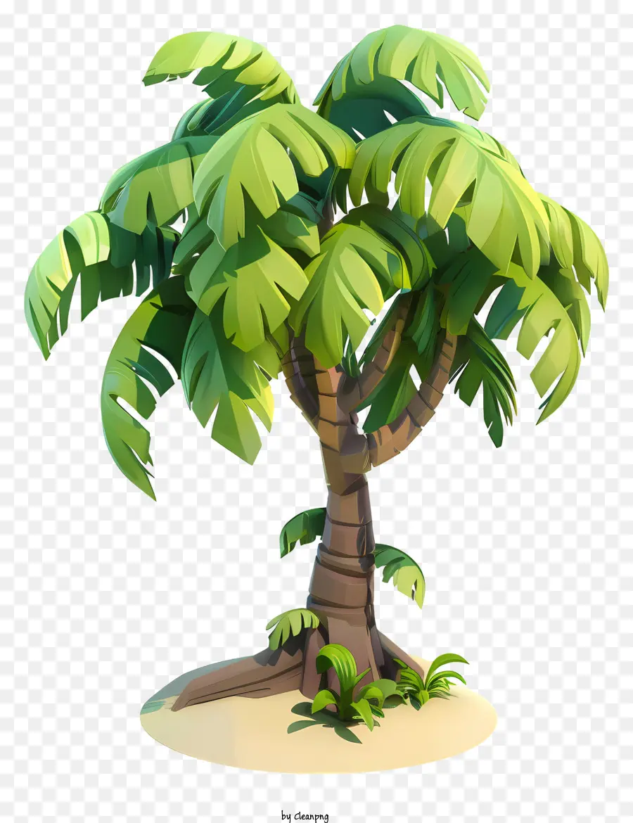 3d Tropik Ağaç，Tropikal Ağaç PNG