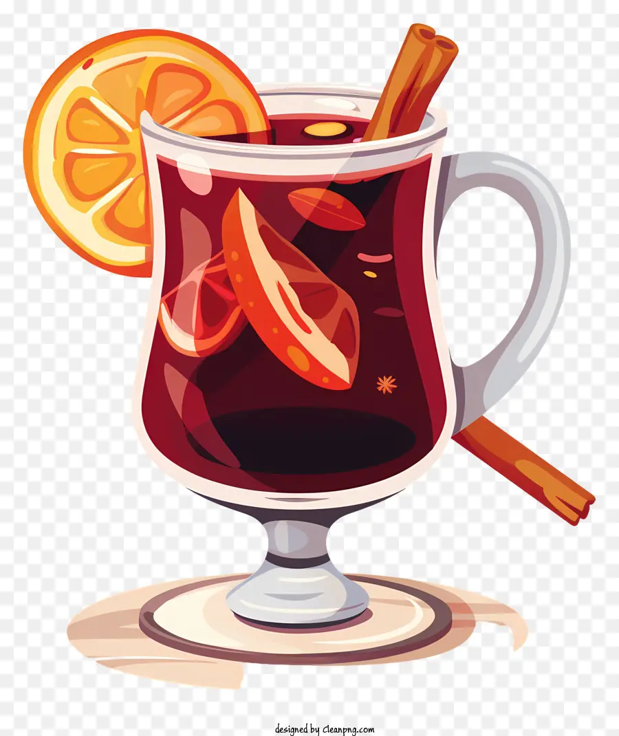 Tarçınlı Mulled şarap，Mulled şarap PNG