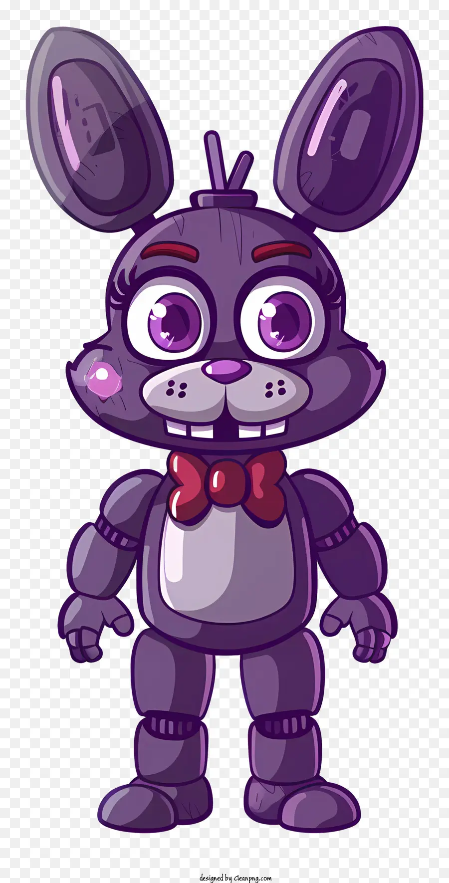 Fnaf Bonnie，Mor Tavşan PNG