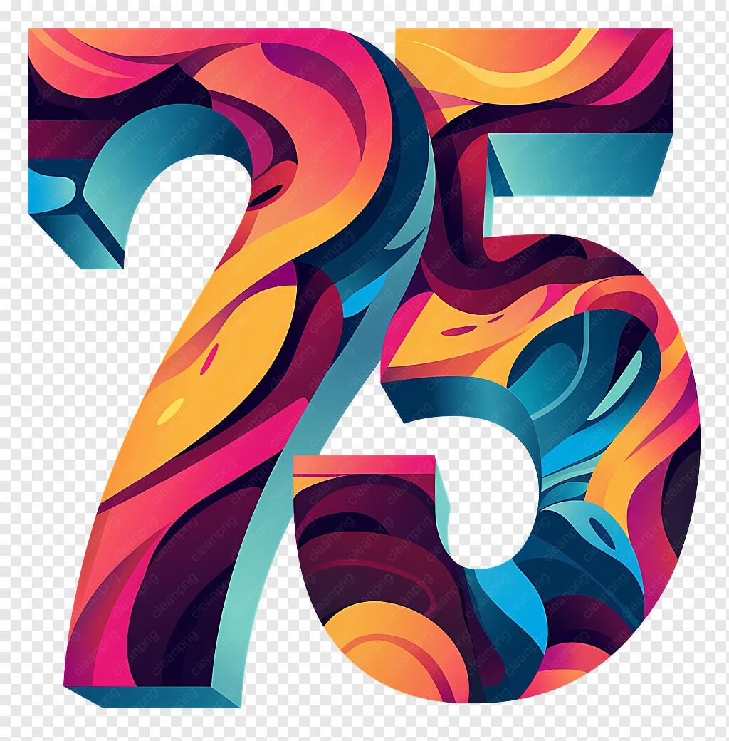 75 Numara Sanat，75 Numara PNG