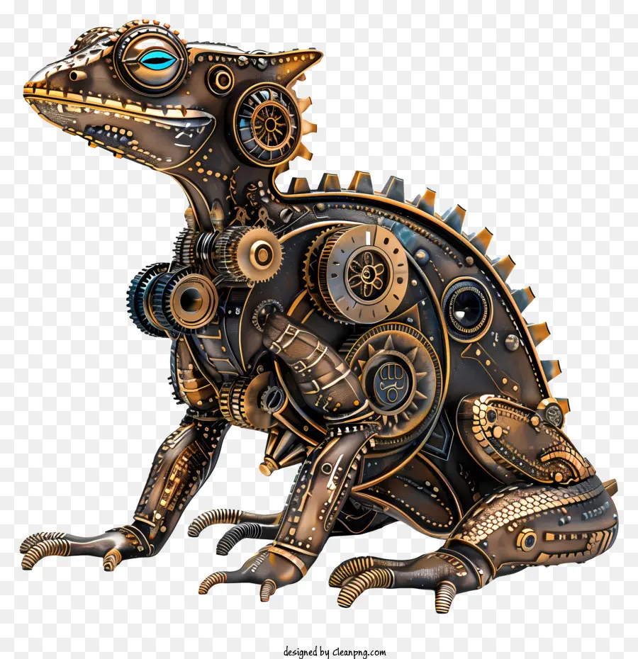 Steampunk，Mekanik Kertenkele PNG