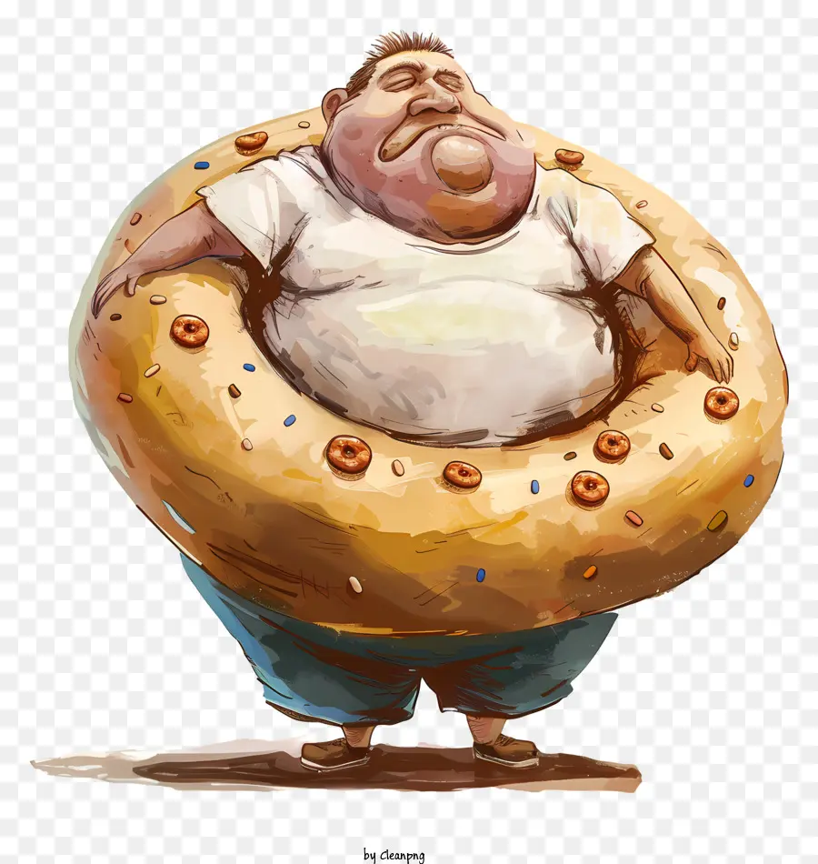 Dünya Obezite Günü，Adam PNG