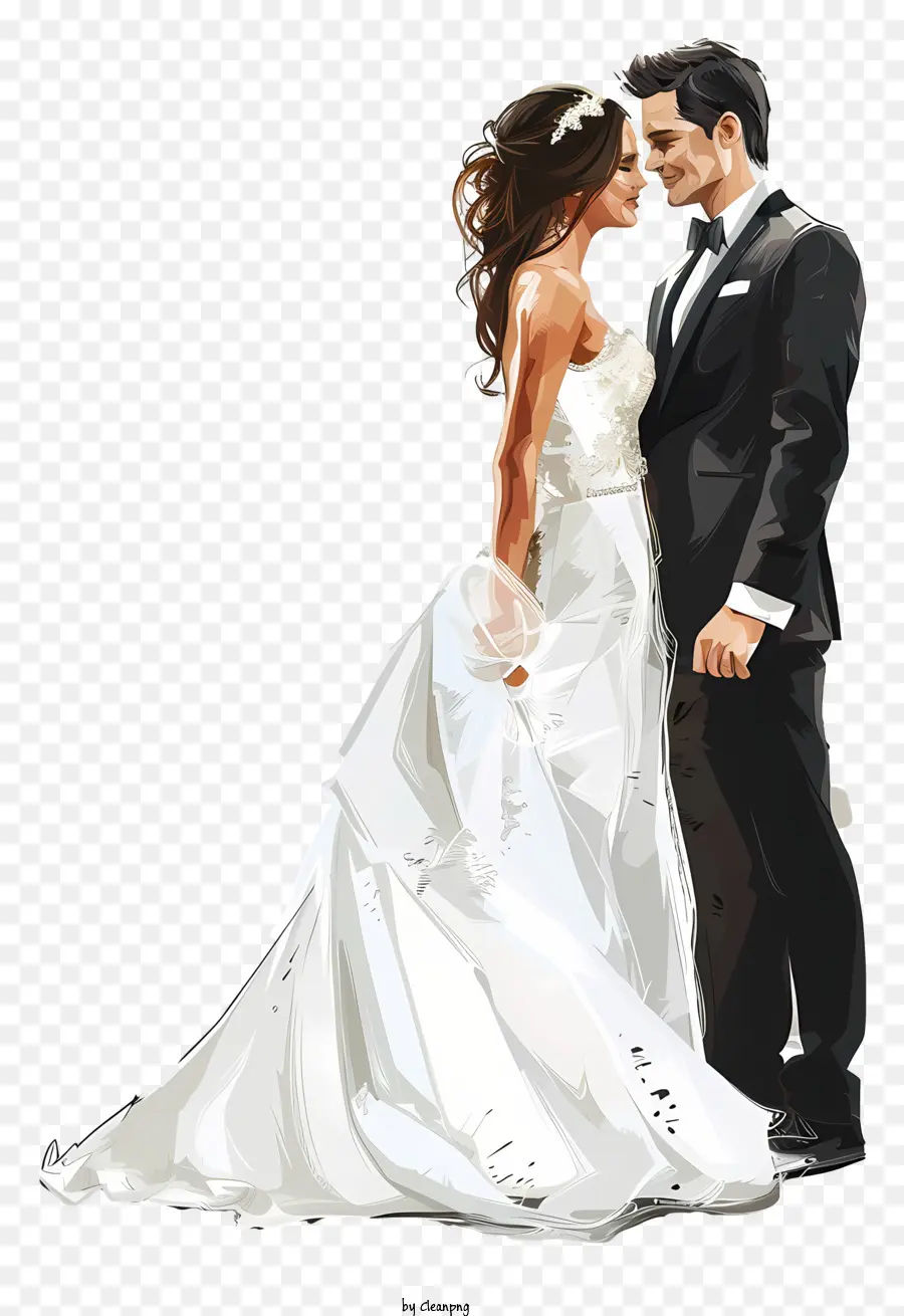 Gelin Ve Damat，Düğün Çifti PNG