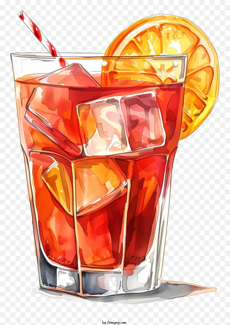 Campari Kokteyli，Buzlu çay PNG