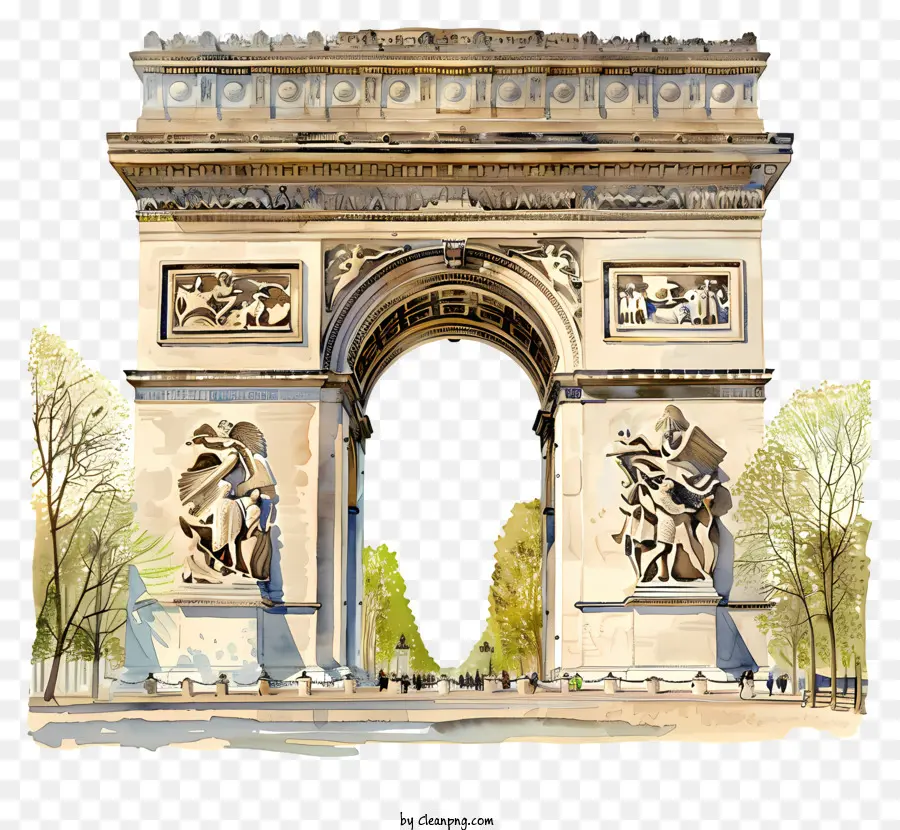 Arc De Zafer，Arc De Triomphe PNG