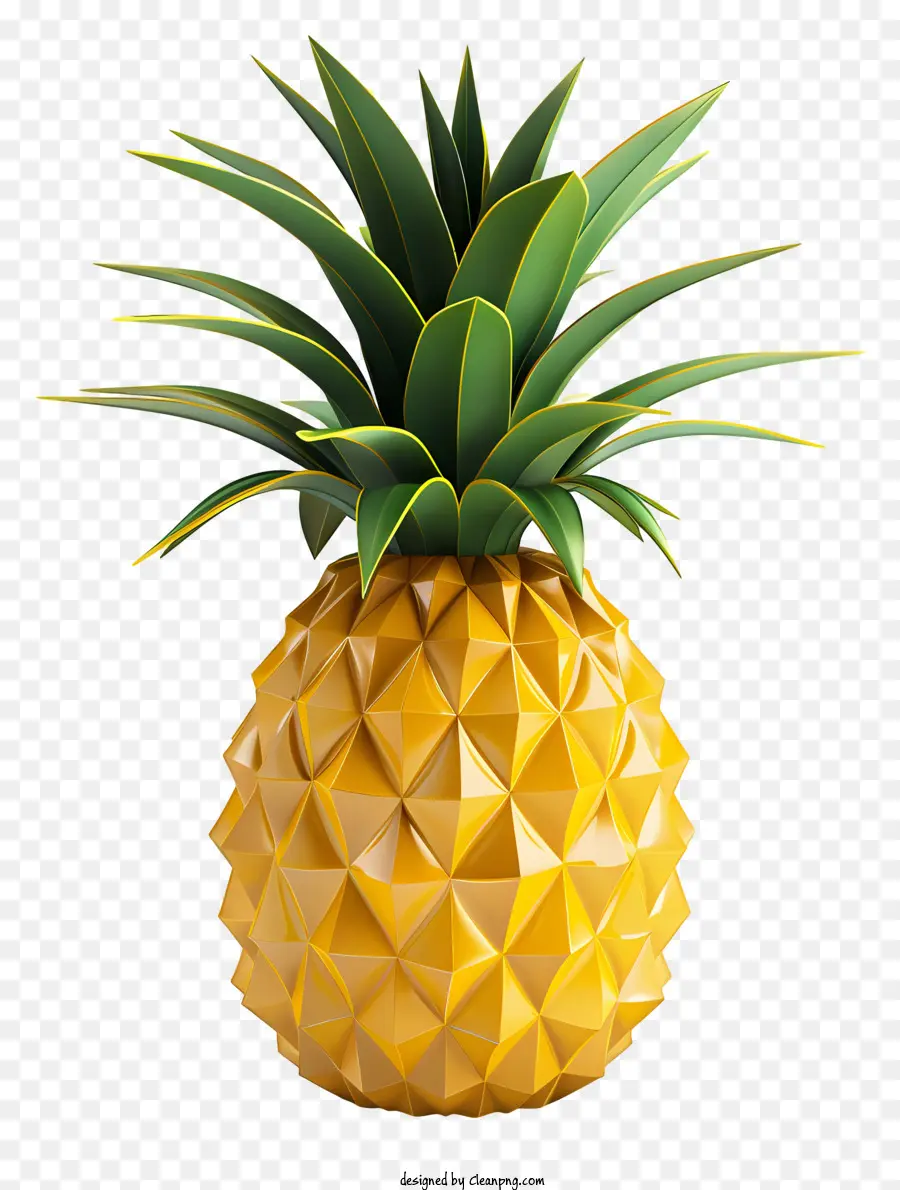 Ananas，Geometrik PNG