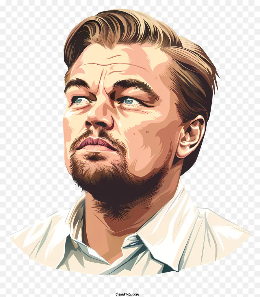 Leonardo Dicaprio，Portre PNG