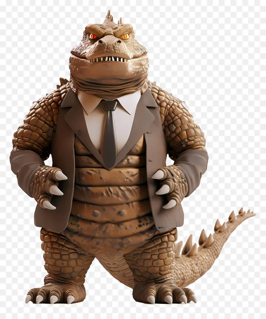 Godzilla，Takım Elbiseli Kertenkele PNG