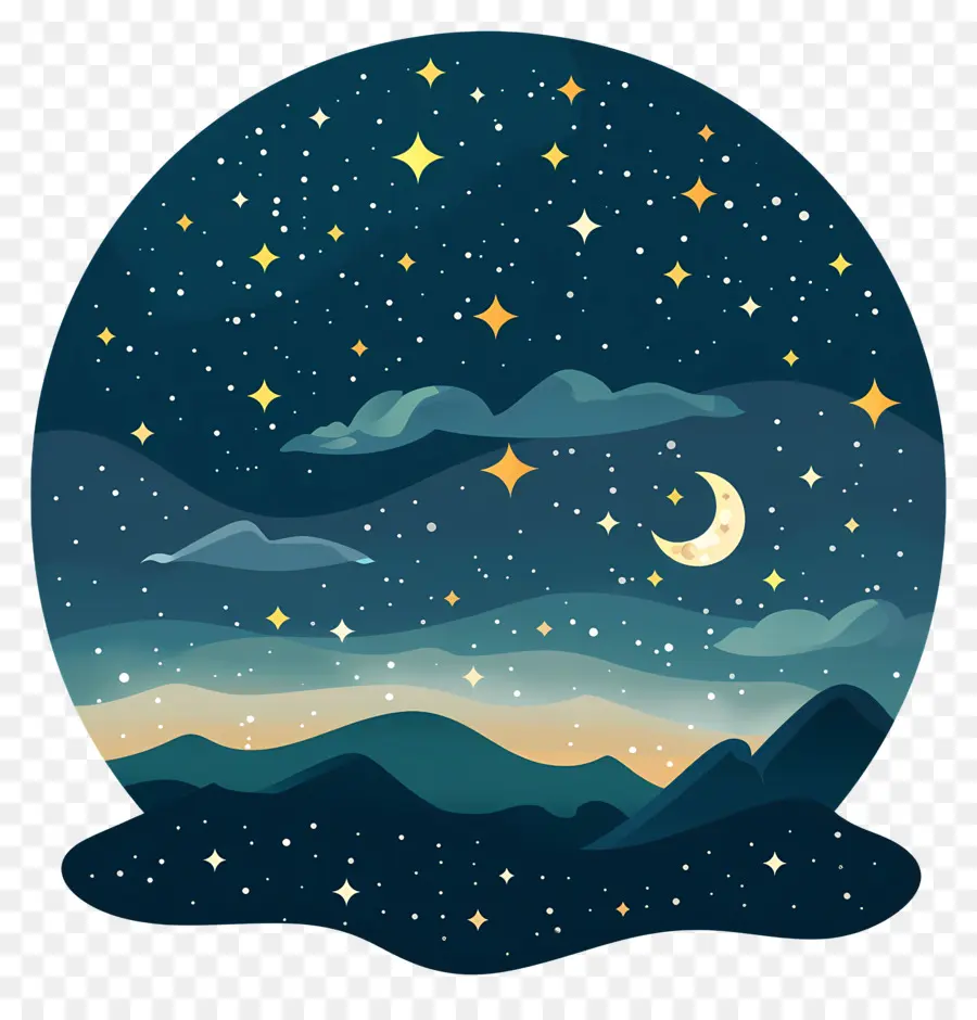 Sky Starlight Arka Planı，Gece Gökyüzü PNG