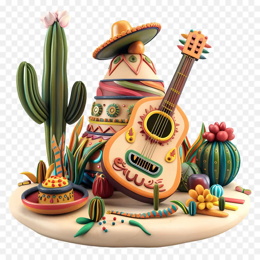 Cinco De Mayo，Meksika Dekoru PNG